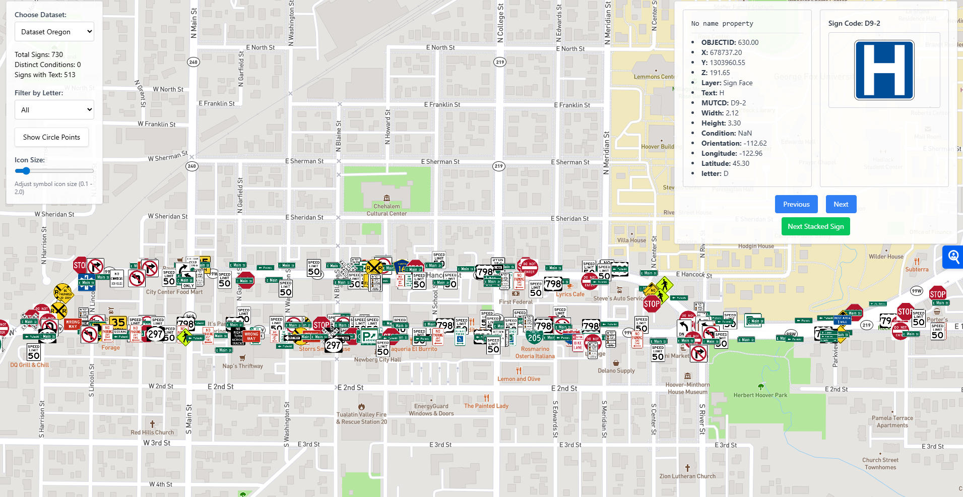 MUTCD Sign Visualizer
